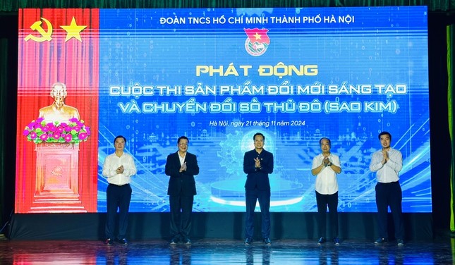 Thành Đoàn Hà Nội phát động cuộc thi sản phẩm đổi mới sáng tạo và chuyển đổi số ảnh 1