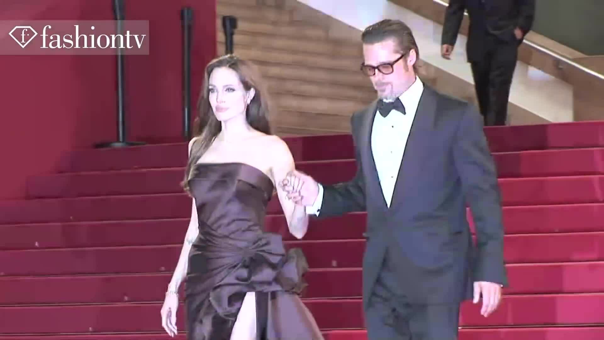 Brad Pitt và Angelina Jolie ở Cannes 2011