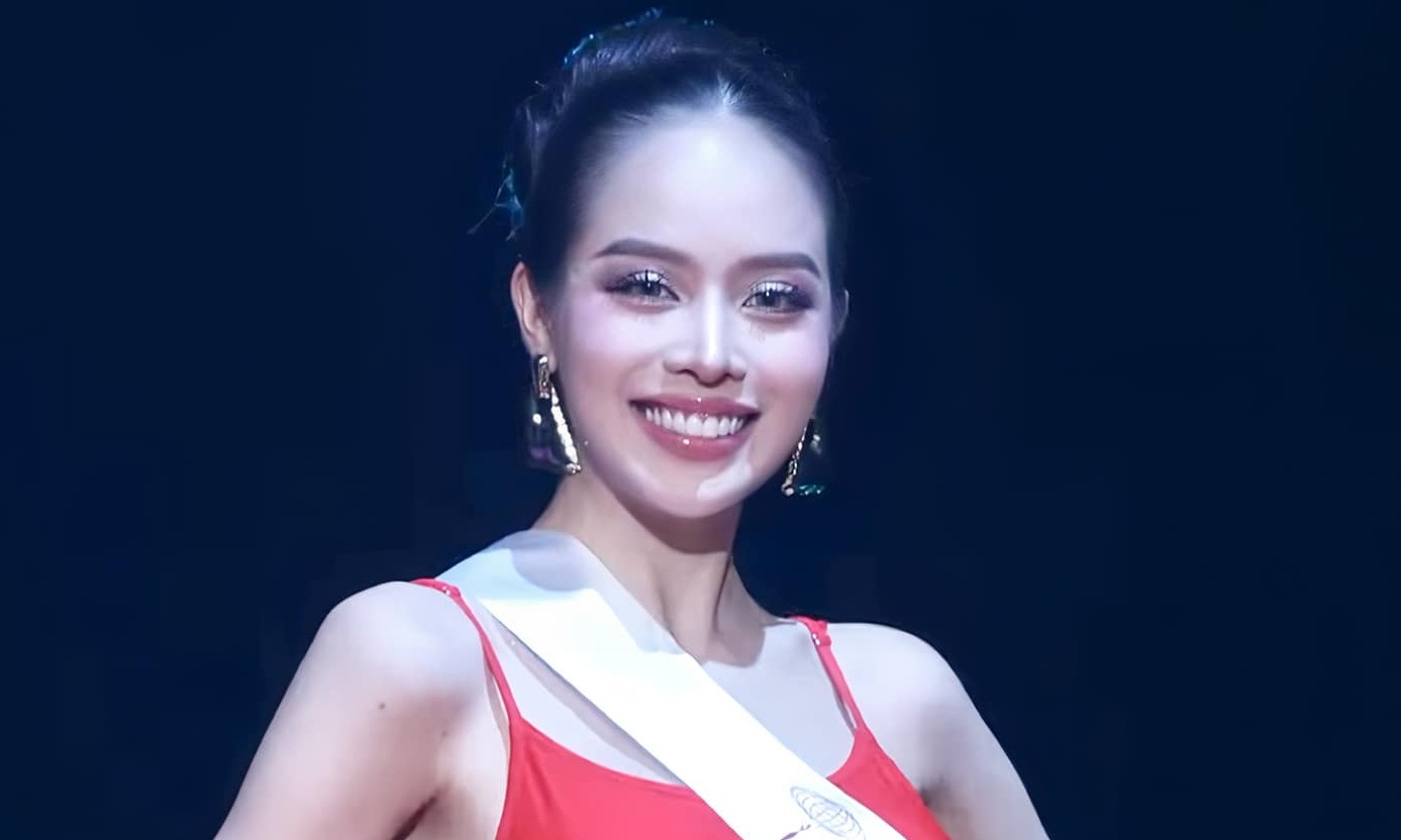 Phần thi áo tắm của Thanh Thủy tại chung kết Miss International 2024