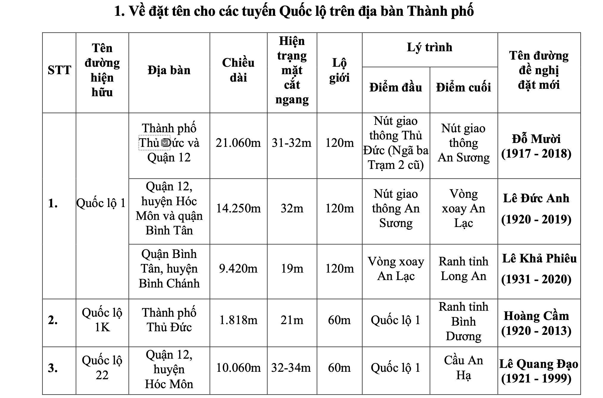 Người dân cần biết: TP HCM muốn đổi tên nhiều tuyến đường- Ảnh 2.