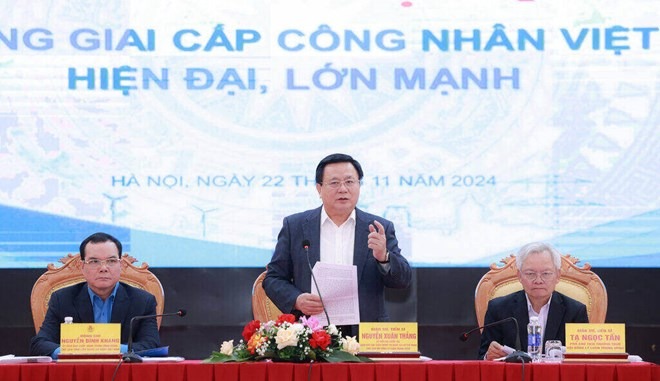 Xây dựng giai cấp công nhân Việt Nam hiện đại, lớn mạnh- Ảnh 4.