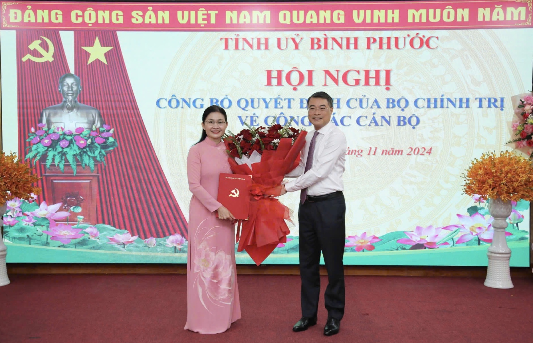 Bà Tôn Ngọc Hạnh giữ chức Bí thư Tỉnh ủy Bình Phước- Ảnh 1.