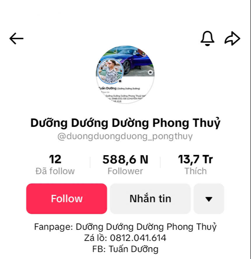 Phạt "hot" Tiktoker "Dưỡng Dướng Dường phong thủy" vì bán hàng không rõ nguồn gốc- Ảnh 2.