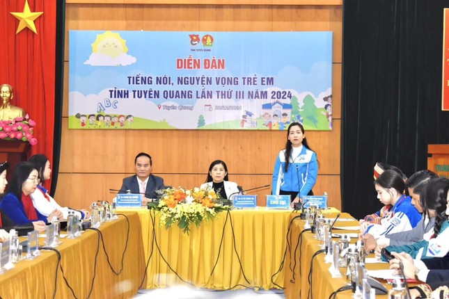 Diễn đàn Tiếng nói, nguyện vọng trẻ em tỉnh Tuyên Quang ảnh 1