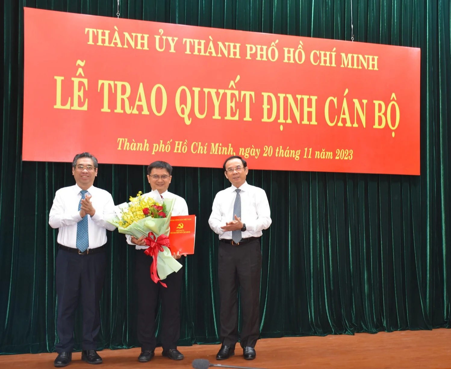 Ông Nguyễn Mạnh Cường làm Trưởng Ban Dân vận Thành ủy TP HCM