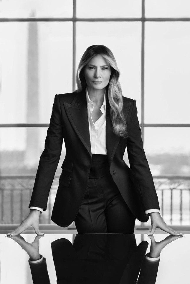 Bà Melania Trump bị chê ảnh 1